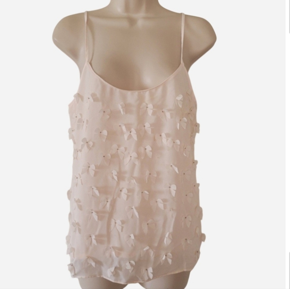 Disney Adult Pretty Light Pink Tank Top with Bows